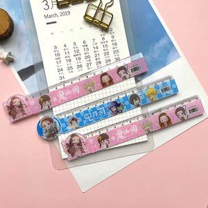 Demon Slayer Plastic Ruler